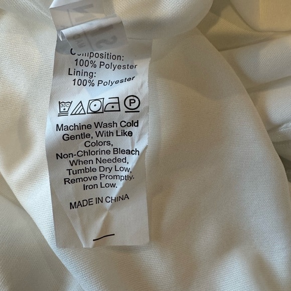 SHEIN White Ruffled Mini Dress - Picture 9 of 9